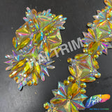 Multicolor Gel-Back Iron On Applique, IRA-122