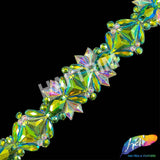 2" Multicolor Gel-back Iron On Trim, IRT-160