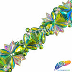 2" Multicolor Gel-back Iron On Trim, IRT-160
