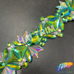 2" Multicolor Gel-back Iron On Trim, IRT-160
