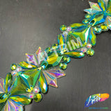 2" Multicolor Gel-back Iron On Trim, IRT-160