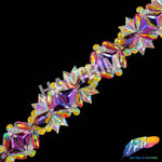 2" Multicolor Gel-back Iron On Trim, IRT-160