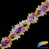 2" Multicolor Gel-back Iron On Trim, IRT-160