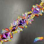 2" Multicolor Gel-back Iron On Trim, IRT-160