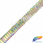 5/8" Color AB Baguette Iron On Trim, IRT-174