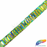 5/8" Color AB Baguette Iron On Trim, IRT-174