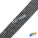 5/8" 7-Row Crystal Rhinestone Iron on Trim, IRT-061