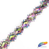 1 1/4" Diamond Resin Stone Iron On Trim, IRT-080
