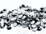 Jet Hematite - Preciosa Non Hotfix Flatback Rhinestones