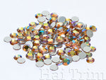 Light Colorado Topaz AB - Preciosa Flatback Rhinestones
