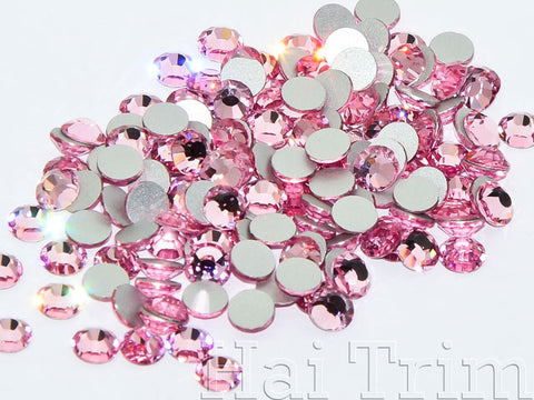 Light Rose - Preciosa Non Hotfix Flatback Rhinestones