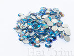 Light Sapphire AB - Preciosa Flatback Rhinestones