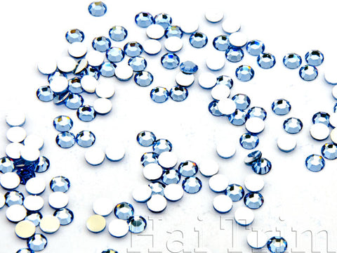 Light Sapphire - Preciosa Non Hotfix Flatback Rhinestones