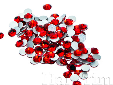 Light Siam - Preciosa Non Hotfix Flatback Rhinestones