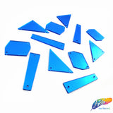 Light Blue Cut Mirror Stones (Light Blue-004)