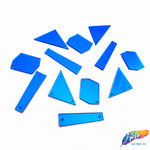 Light Blue Cut Mirror Stones (Light Blue-004)