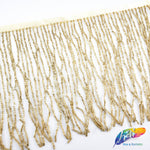 2" Beaded Fringe with 2-3mm Bugle Beads FR-011