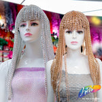Long Rhinestone Chain Head Dress