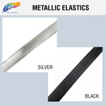 3/4" Metallic Colored Elastic Trim, EST-001