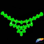 Neon Resin Stone Motif Necklace Applique, NAS-004