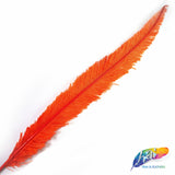18-20" Bleached Dyed Ostrich Nandu