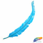 18-20" Bleached Dyed Ostrich Nandu