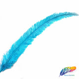 18-20" Bleached Dyed Ostrich Nandu