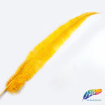18-20" Bleached Dyed Ostrich Nandu