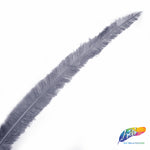 18-20" Bleached Dyed Ostrich Nandu