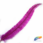 18-20" Bleached Dyed Ostrich Nandu