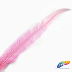 18-20" Bleached Dyed Ostrich Nandu