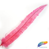 18-20" Bleached Dyed Ostrich Nandu