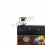 10mm Crystal Octagon Sew-on Rhinestone w/ Metal Setting