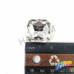 24mm Crystal Octagon Sew-on Rhinestone w/ Metal Setting