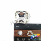 24mm Crystal Octagon Sew-on Rhinestone w/ Metal Setting