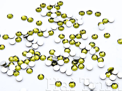 Olivine - Preciosa Non Hotfix Flatback Rhinestones