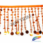 5" Beaded Sequin Fringe, BSF-001