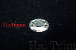 11x16mm Oval Crystal Sew-on Rhinestones