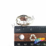 18x25mm Crystal Oval Sew-on Rhinestone w/ Metal Setting