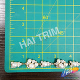 1/2" Pearl Crystal Rhinestone Trim, PRL-04