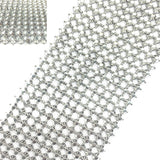 12-row Flat Top Pyramid Stud Plastic Banding, PSB-006