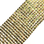 12-Row Pyramid Cut Square Stud Plastic Banding, PSB-010