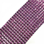 12-Row Pyramid Cut Square Stud Plastic Banding, PSB-010