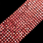 12-Row Pyramid Cut Square Stud Plastic Banding, PSB-010
