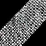 12-Row Pyramid Cut Square Stud Plastic Banding, PSB-010