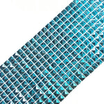 12-Row Pyramid Cut Square Stud Plastic Banding, PSB-010