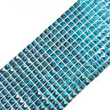 12-Row Pyramid Cut Square Stud Plastic Banding, PSB-010