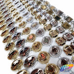 5/8" Gold Octagon Plastic Stud Trim, PST-093