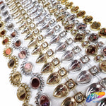 1" Dangling Teardrop Plastic Stud Casing Trim, PST-096