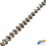 1/2" Silver Cateye Plastic Stud Trim, PST-099